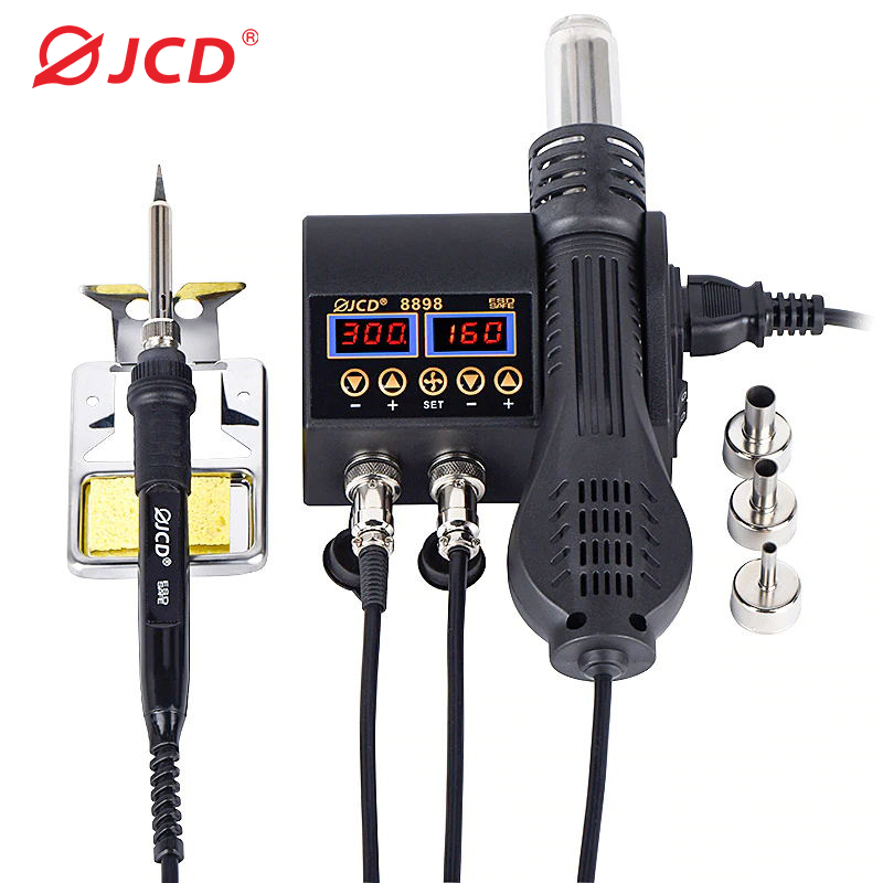 Smd Rework Station Hot Air Soldering 2 In 1 - 2 in 1 750W Hot Air