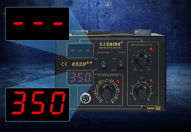 High Power Digital Display 852 - Smd Rework Station Hot Air Soldering 2 In 1 recension och pris