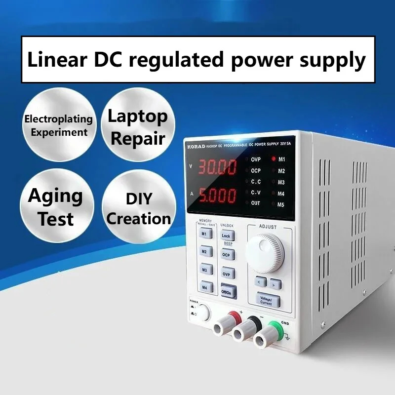 30V 60V 2A  3A 5A 10A Linear D - Programmable Linear Dc Power Supply 30V 10A recension och pris