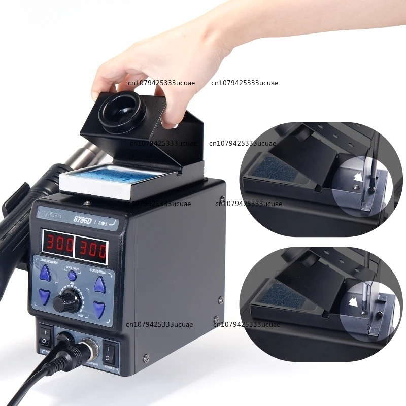 2-in-1 Rework Station 8786DI U - Smd Rework Station Hot Air Soldering 2 In 1 recension och pris