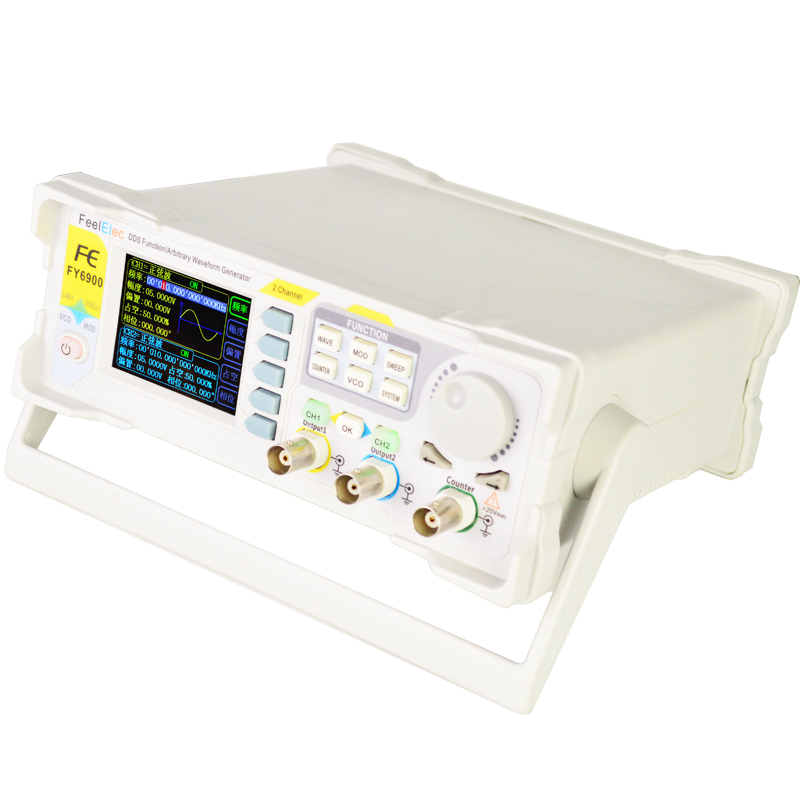 KKmoon FY6900-60M Function Sig - Dual Channel Arbitrary Waveform Function Generator 60Mhz recension och pris