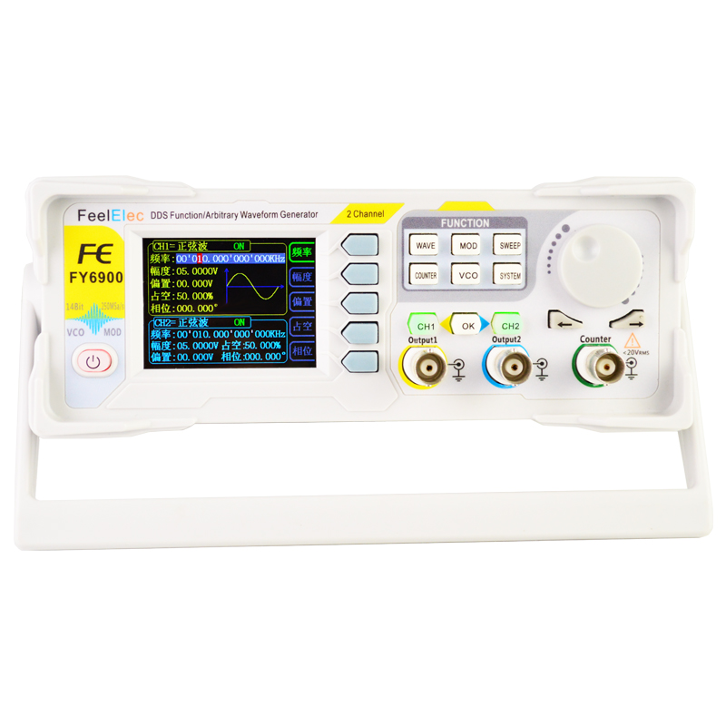 NEW FY6900 Dual Channel DDS Fu - Dual Channel Arbitrary Waveform Function Generator 60Mhz recension och pris