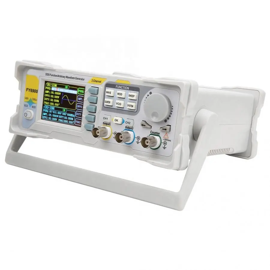 NEW FY6900 Dual Channel DDS Fu - Dual Channel Arbitrary Waveform Function Generator 60Mhz recension och pris