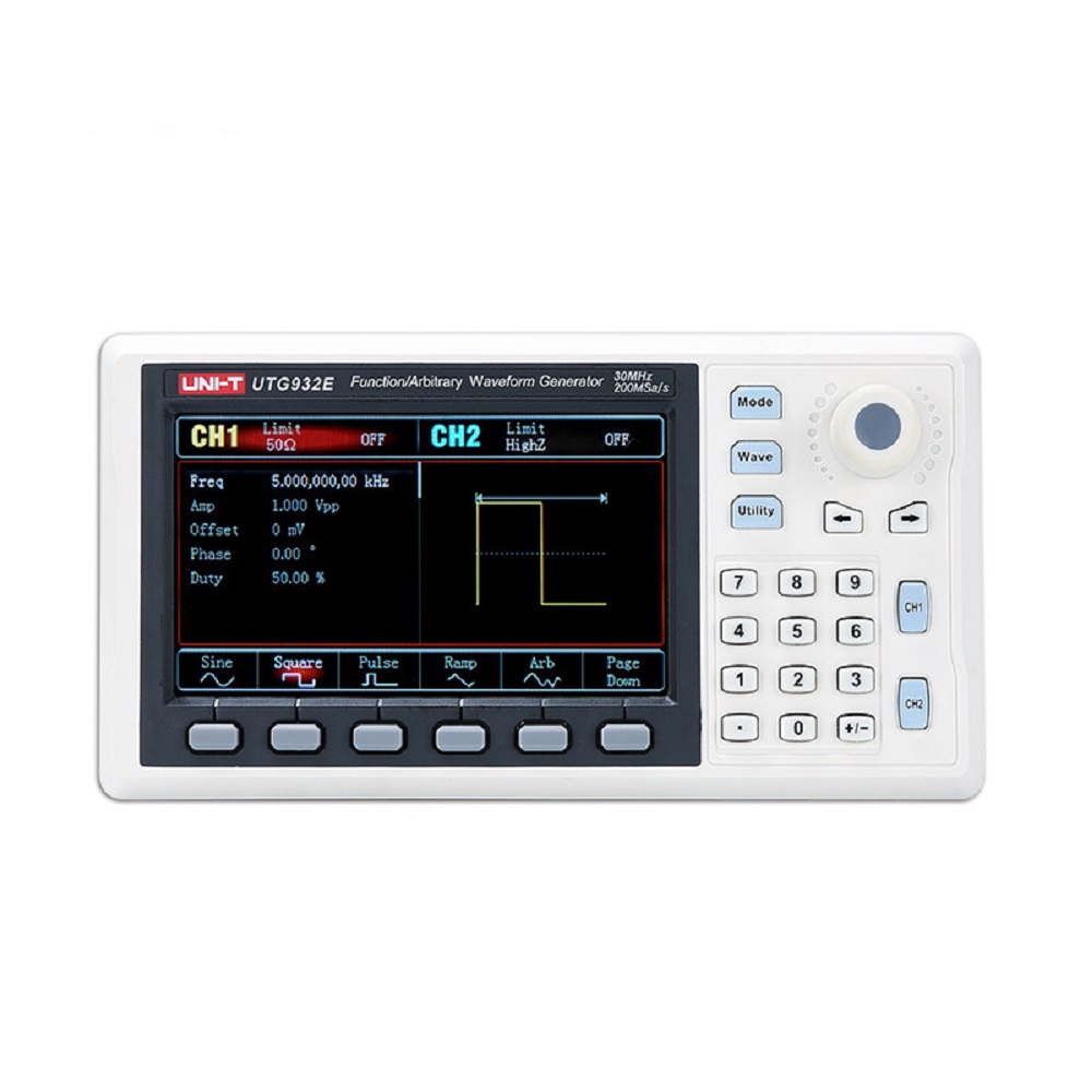 UTG962E Function Arbitrary Wav - Dual Channel Arbitrary Waveform Function Generator 60Mhz recension och pris