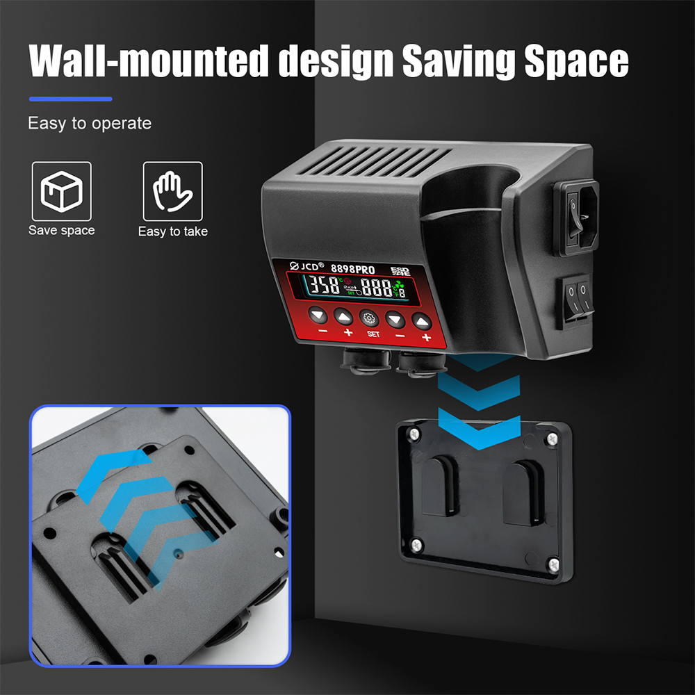 750W SMD Rework Soldering Stat - Smd Rework Station Hot Air Soldering 2 In 1 recension och pris