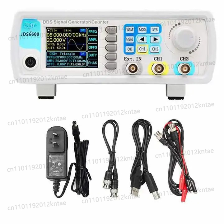 JDS6600 15/30/40/50/60MHz DDS  - Dual Channel Arbitrary Waveform Function Generator 60Mhz recension och pris