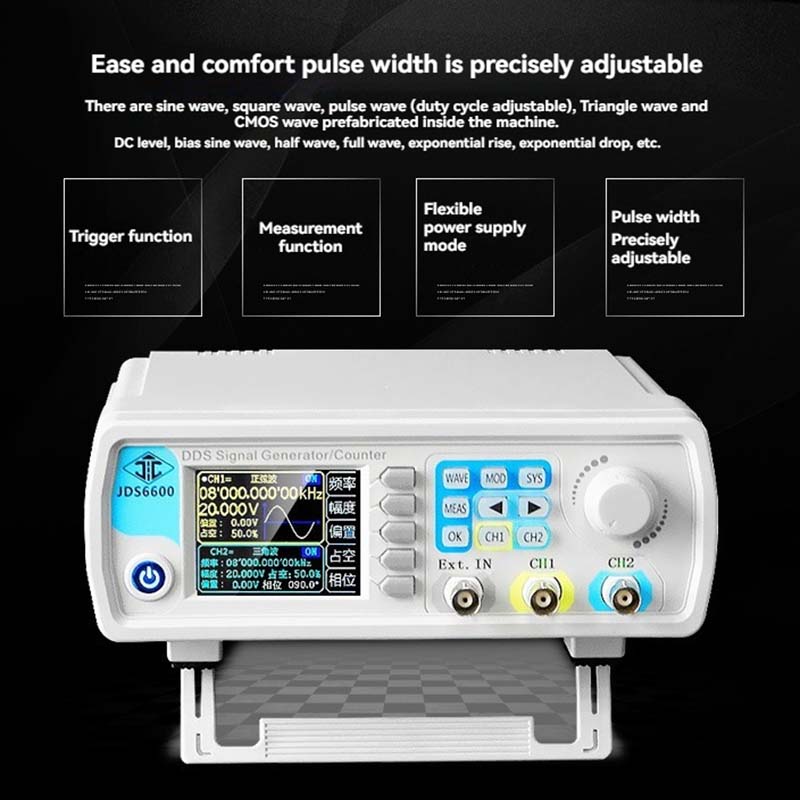 Dual Channel DDS Signal Genera - Dual Channel Arbitrary Waveform Function Generator 60Mhz recension och pris