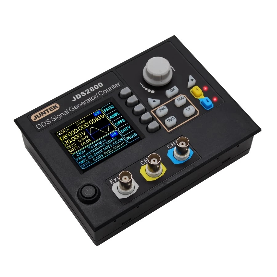 JDS2800-15M 60MHz DDS Function - Dual Channel Arbitrary Waveform Function Generator 60Mhz recension och pris