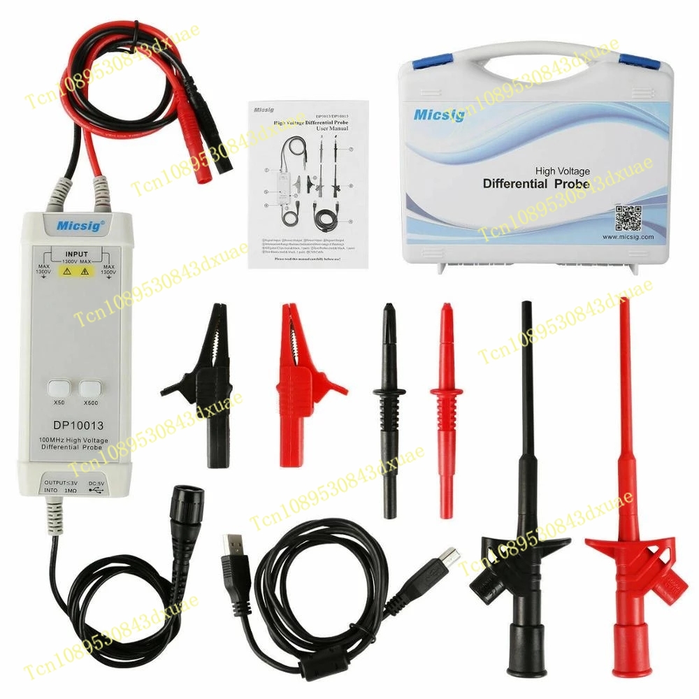 2025Micsig Oscilloscope 1300V  - High Voltage Differential Probe 100Mhz 1300V recension och pris