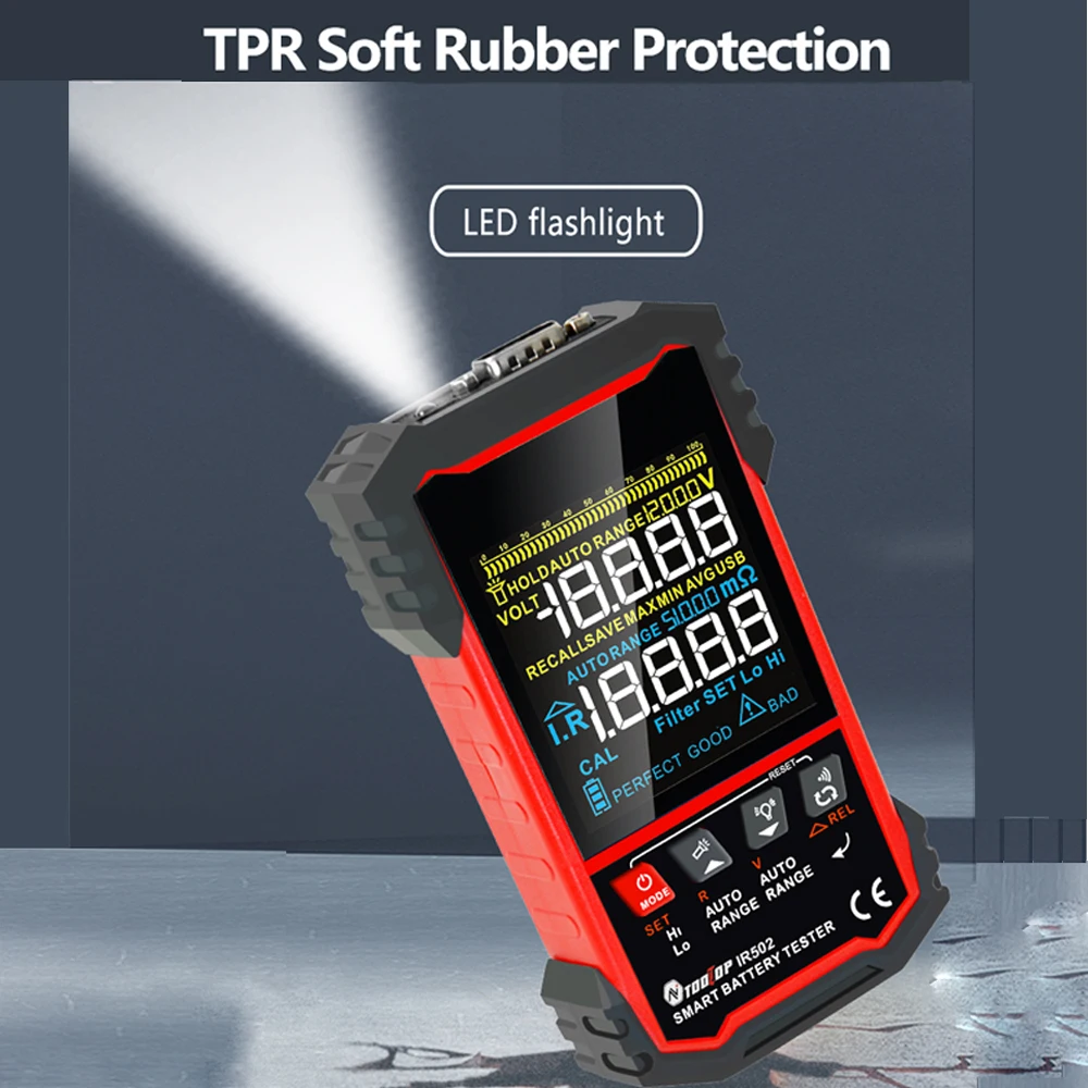 TOOLTOP ±120V Internal Resista - Battery Internal Resistance Tester Four Wire recension och pris