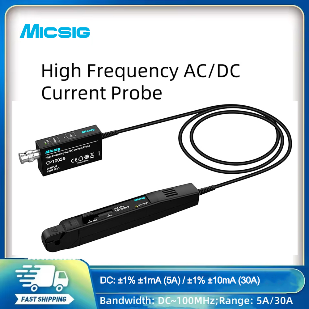 Micsig High Frequency AC/DC Cu - Current Probe Ac Dc 50Mhz Oscilloscope recension och pris
