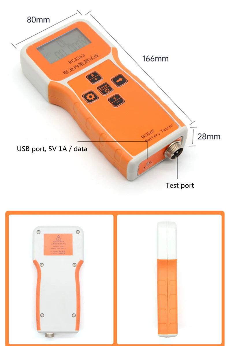 RC3563 Battery Internal Resist - Battery Internal Resistance Tester Four Wire recension och pris