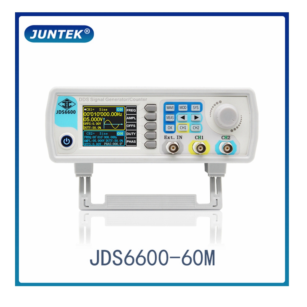 JDS6600 60MHz DDS Function Sig - Dual Channel Arbitrary Waveform Function Generator 60Mhz recension och pris