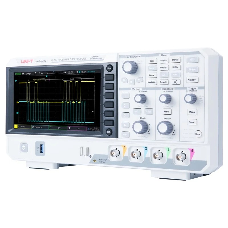 UPO1104X 100MHz Digital Oscill - Digital Storage Oscilloscope 4 Channel 100Mhz recension och pris