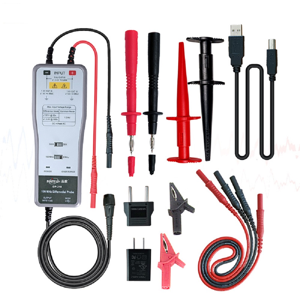 PINTECH DP-210 High Voltage Di - High Voltage Differential Probe 100Mhz 1300V recension och pris