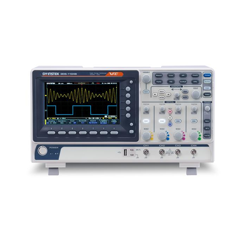 GDS-1104B 4-Channel 100MHz Por - Digital Storage Oscilloscope 4 Channel 100Mhz recension och pris